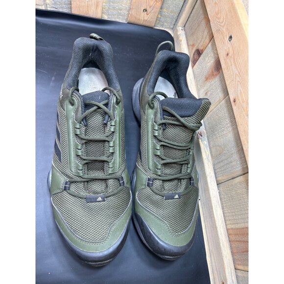 Adidas Terrex Mens Green Outdoor Hiking Shoes Mesh & Synthetic Size 11.5 - Picture 3 of 7